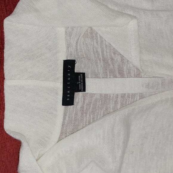 Sanctuary by‎ Anthropologie light sweater Rayon L - Picture 5 of 6